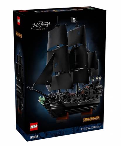 Конструктор LEGO Icons 10365 Пиратский корабль капитана Джека Воробья