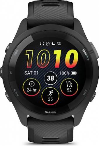 Спортивные часы Garmin Forerunner 265, черный / серый