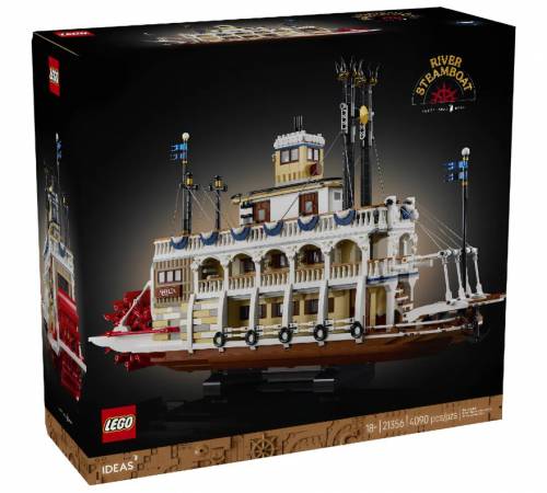 Конструктор LEGO Ideas 21356 Речной пароход