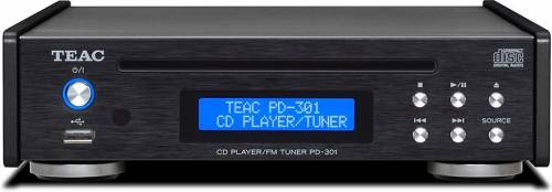 Teac PD-301-X CD-плеер/FM-тюнер, черный