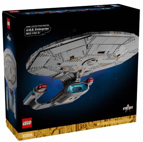 Конструктор LEGO 10356 - Лего Стар Трек Звездный корабль Энтерпрайз NCC-1701-D, 3600 деталей